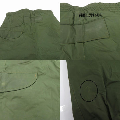 U.S.ARMY USN A-1 DECK PANT 70~80s ミリタリーパンツ パンツ オリーブ サイズ：M【瀬戸大橋店】