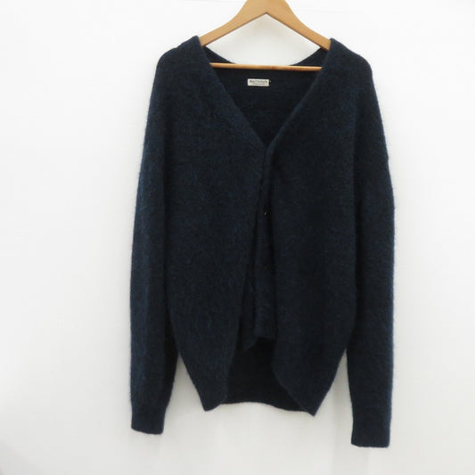 UNITED ARROWS | ユナイテッドアローズ ウール モヘヤ カーディガン 1228-199-0767 ネイビー サイズ：L【瀬戸大橋店】