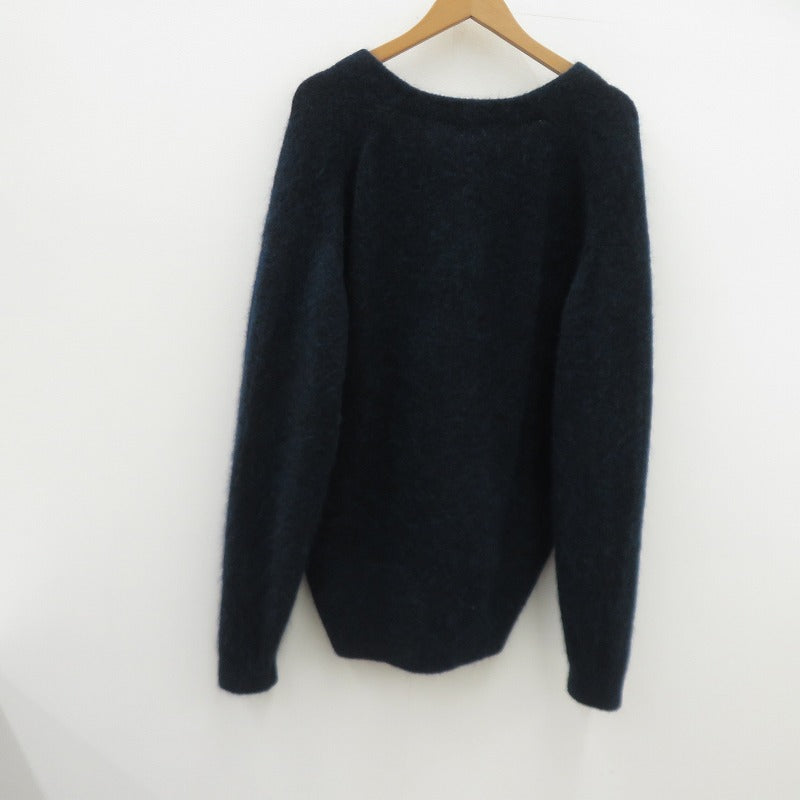 UNITED ARROWS | ユナイテッドアローズ ウール モヘヤ カーディガン 1228-199-0767 ネイビー サイズ：L【瀬戸大橋店】