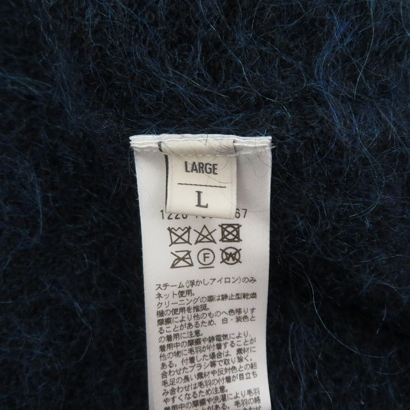 UNITED ARROWS | ユナイテッドアローズ ウール モヘヤ カーディガン 1228-199-0767 ネイビー サイズ：L【瀬戸大橋店】
