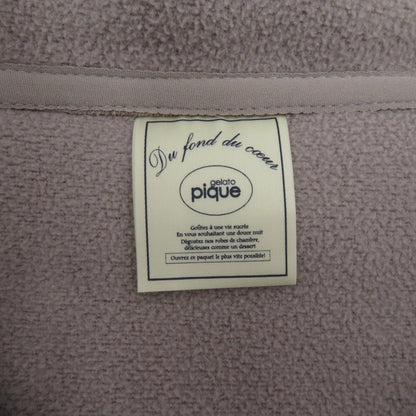 gelato pique | ジェラートピケ トイプードルボアパーカ ブルゾン PWFT225251 サイズ：ONE SIZE グレー【瀬戸大橋店】