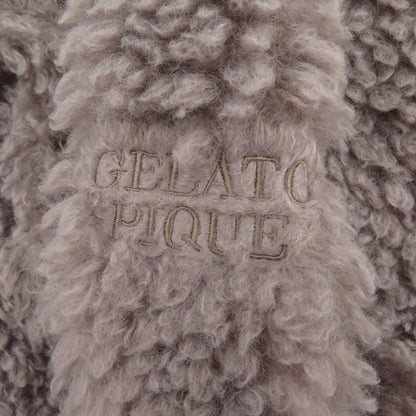 gelato pique | ジェラートピケ トイプードルボアパーカ ブルゾン PWFT225251 サイズ：ONE SIZE グレー【瀬戸大橋店】