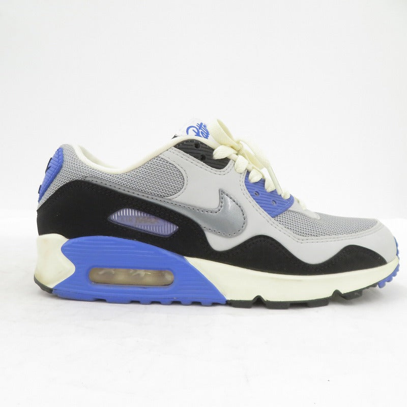 NIKE | ナイキ ×Patta AM90 スニーカー HF8814-002 サイズ:24.5cm グレー 24.5cm【瀬戸大橋店】
