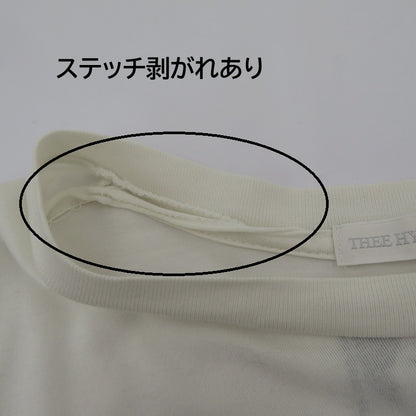 Thee Hysteric XXX | ジィヒステリックトリプルエックス NIAGARA/AGAB 半袖Ｔシャツ 06221CT10 ホワイト サイズ：L【瀬戸大橋店】
