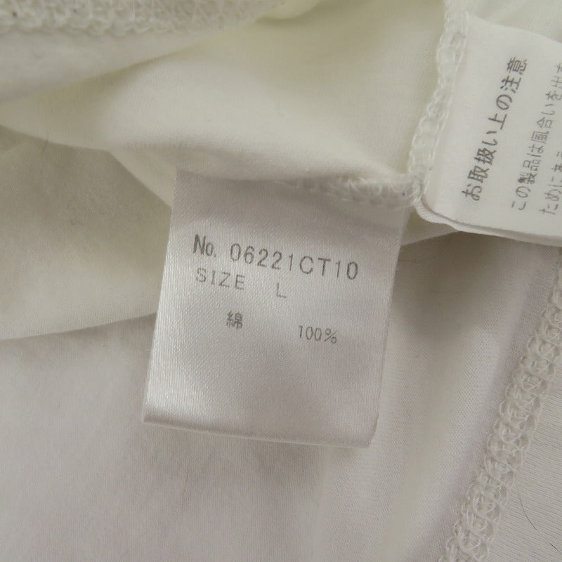 Thee Hysteric XXX | ジィヒステリックトリプルエックス NIAGARA/AGAB 半袖Ｔシャツ 06221CT10 ホワイト サイズ：L【瀬戸大橋店】