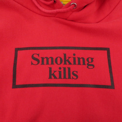 #FR2 | エフアールツー Smoking Kills パーカー レッド サイズ：L【瀬戸大橋店】