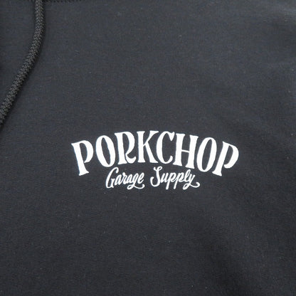 PORK CHOP | ポークチョップ パーカー ブラック サイズ：S【瀬戸大橋店】
