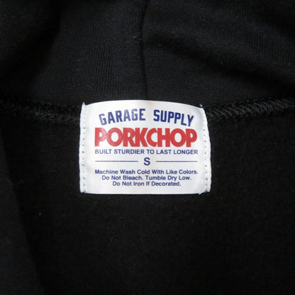 PORK CHOP | ポークチョップ パーカー ブラック サイズ：S【瀬戸大橋店】