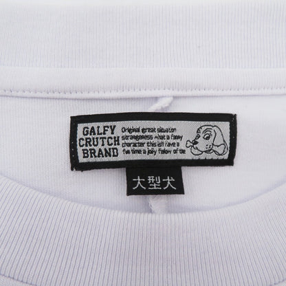 GALFY | ガルフィー 病みに染まりしロンT 長袖Ｔシャツ 143090 ホワイト サイズ：XL【瀬戸大橋店】