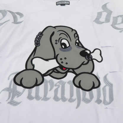 GALFY | ガルフィー 病みに染まりしロンT 長袖Ｔシャツ 143090 ホワイト サイズ：XL【瀬戸大橋店】