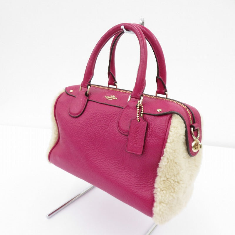 COACH | コーチ シアリング ベネット ミニサッチェル ショルダーバッグ G1593-F36689 ピンク【瀬戸大橋店】