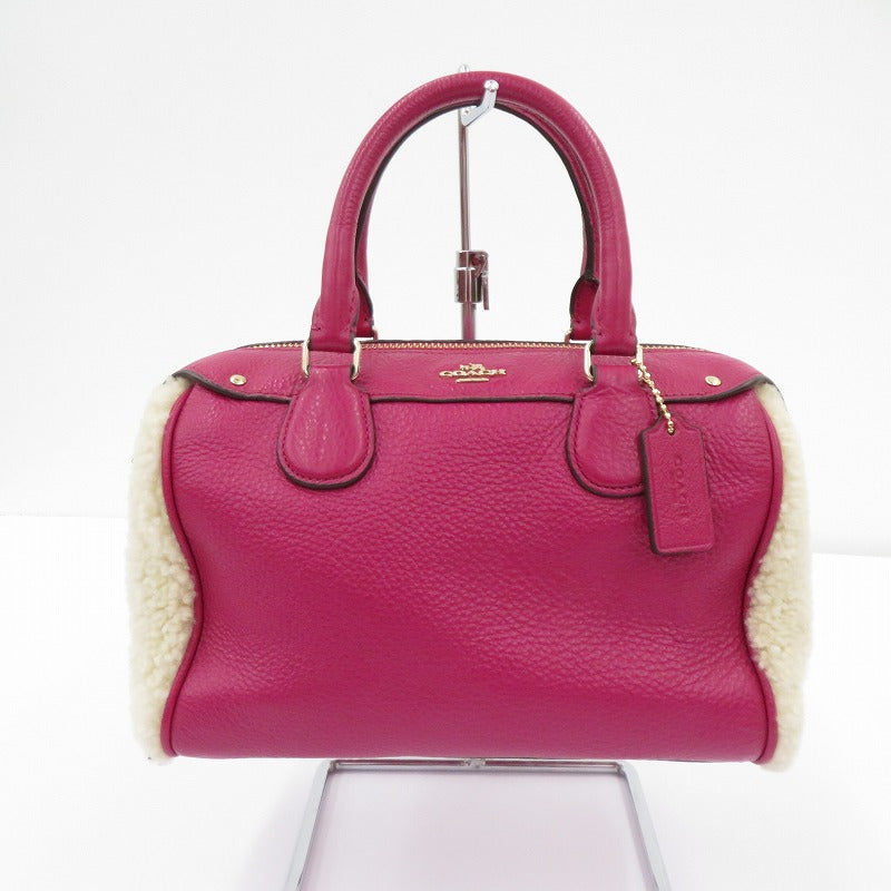 COACH | コーチ シアリング ベネット ミニサッチェル ショルダーバッグ G1593-F36689 ピンク【瀬戸大橋店】