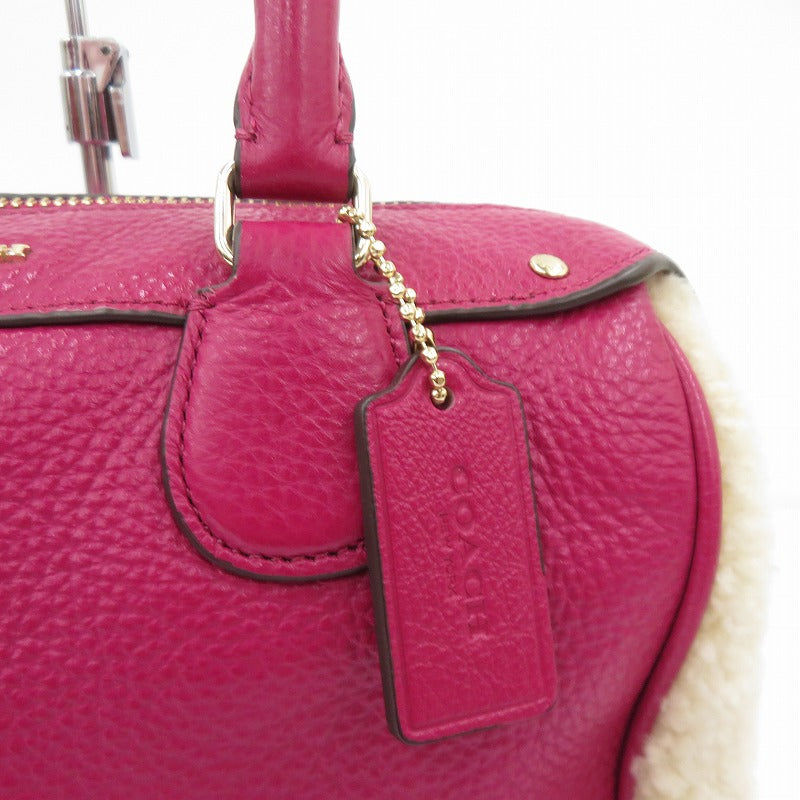 COACH | コーチ シアリング ベネット ミニサッチェル ショルダーバッグ G1593-F36689 ピンク【瀬戸大橋店】