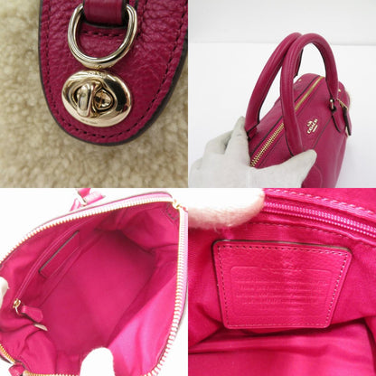 COACH | コーチ シアリング ベネット ミニサッチェル ショルダーバッグ G1593-F36689 ピンク【瀬戸大橋店】