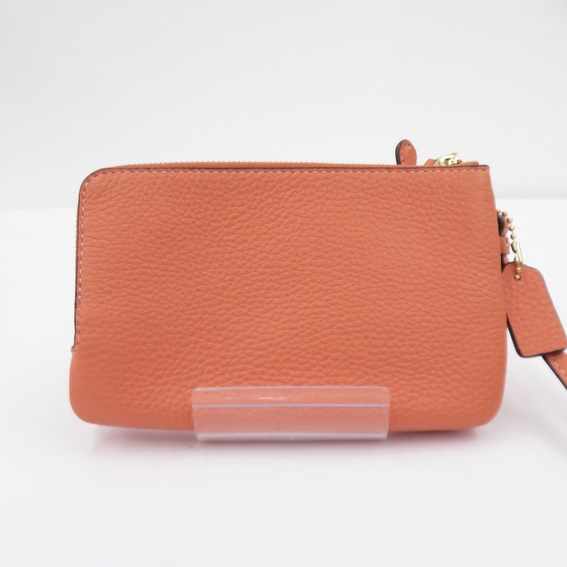 COACH | コーチ ダブルコーナージップ リストレットポーチ ポーチ L2211-6649 ピンク【瀬戸大橋店】