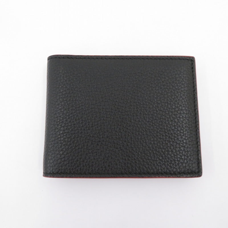 BALLY | バリー ×SHOK-1 18aw 二つ折り財布 ブラック【瀬戸大橋店】