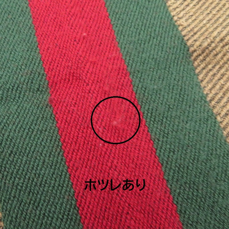 GUCCI | グッチ クレストロゴ ヘリンボーン マフラー ブラウン【瀬戸大橋店】