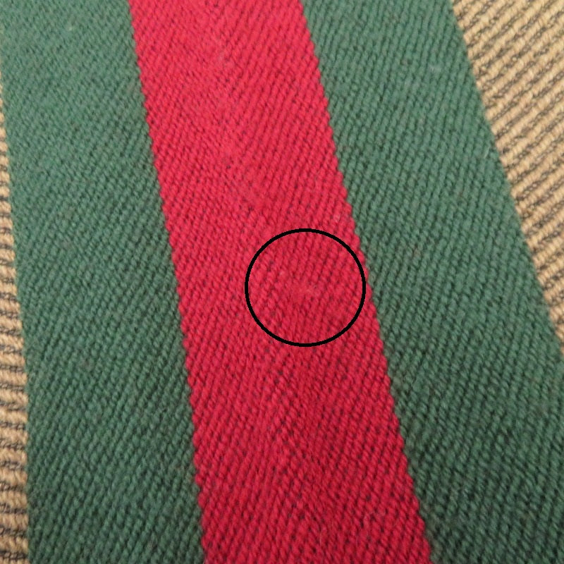 GUCCI | グッチ クレストロゴ ヘリンボーン マフラー ブラウン【瀬戸大橋店】