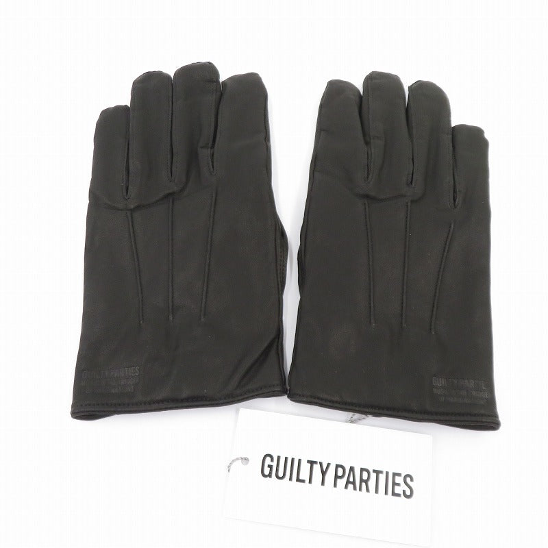WACKOMARIA | ワコマリア LEATHER GLOVE 25FW 手袋 25FW-WMA-GL01 ブラック【瀬戸大橋店】