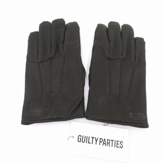 WACKOMARIA | ワコマリア LEATHER GLOVE 25FW 手袋 25FW-WMA-GL01 ブラック【瀬戸大橋店】