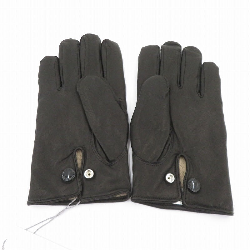 WACKOMARIA | ワコマリア LEATHER GLOVE 25FW 手袋 25FW-WMA-GL01 ブラック【瀬戸大橋店】
