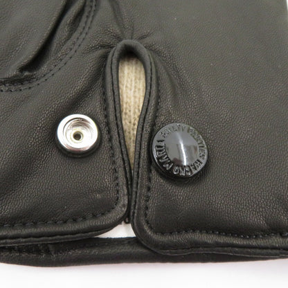 WACKOMARIA | ワコマリア LEATHER GLOVE 25FW 手袋 25FW-WMA-GL01 ブラック【瀬戸大橋店】