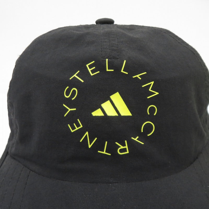 adidas | アディダス adidas by STELLA McCARTNEY 22SS 並行輸入 キャップ HG8645 ブラック【瀬戸大橋店】