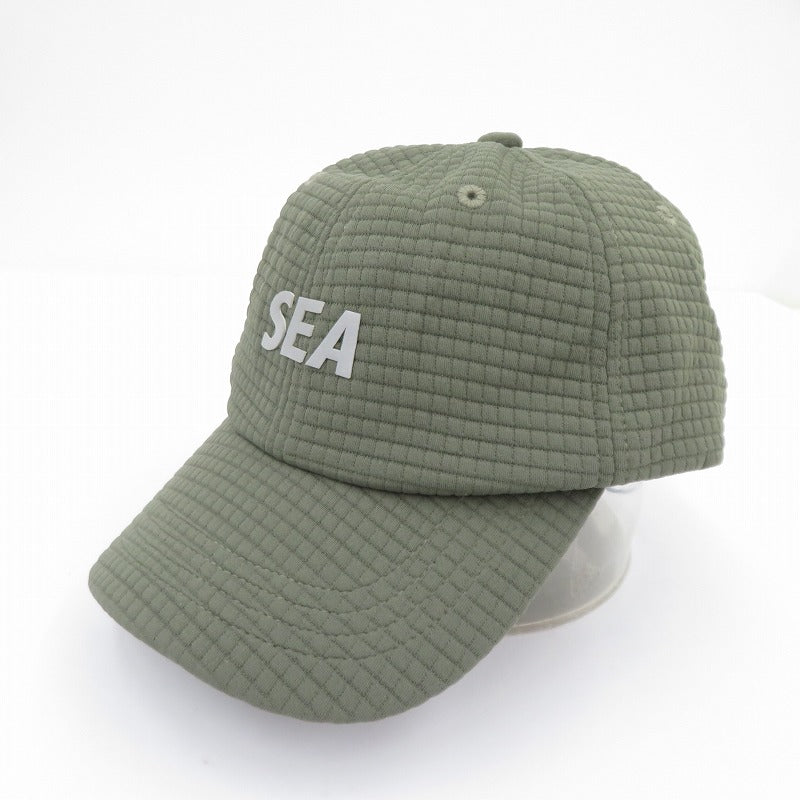 WIND AND SEA | ウィンダンシーウインダンシー WDS-ES WDS TEX Dimensional Cap キャップ オリーブ サイズ：FreeSize【瀬戸大橋店】