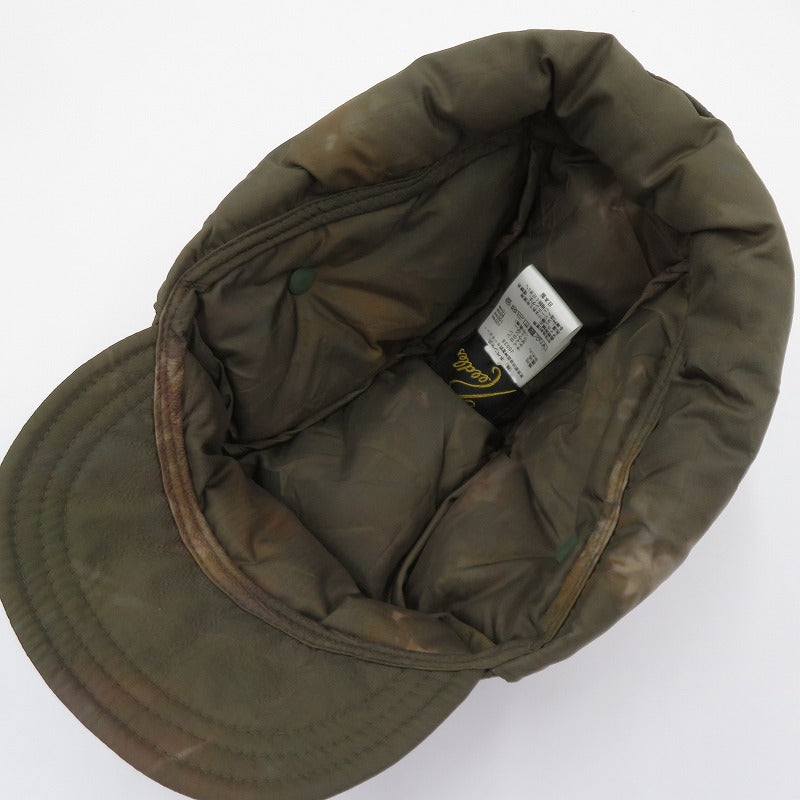 Needles | ニードルス Bird Shooting Cap Nylon Ripstop Uneven Dye キャップ JO038 カーキ サイズ：L【瀬戸大橋店】