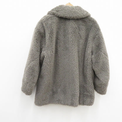 自由区 TEDDY ボアコート ジャケット その他アウター グレー サイズ：38【瀬戸大橋店】