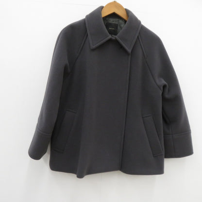 Spick&Span | スピックアンドスパン W/Nyモッサステンカラーショートコート その他アウター 24-020-200-2090 グレー サイズ：34【瀬戸大橋店】