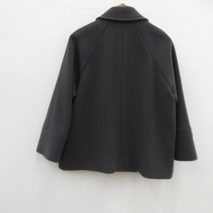Spick&Span | スピックアンドスパン W/Nyモッサステンカラーショートコート その他アウター 24-020-200-2090 グレー サイズ：34【瀬戸大橋店】