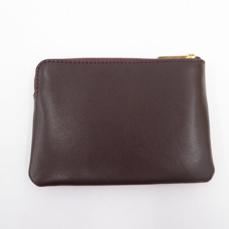 CELINE | セリーヌ コインパース キュイル トリオンフ コインケース 10C663DR8.28DG ボルドー/バーガンディー【瀬戸大橋店】