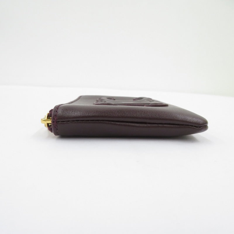 CELINE | セリーヌ コインパース キュイル トリオンフ コインケース 10C663DR8.28DG ボルドー/バーガンディー【瀬戸大橋店】