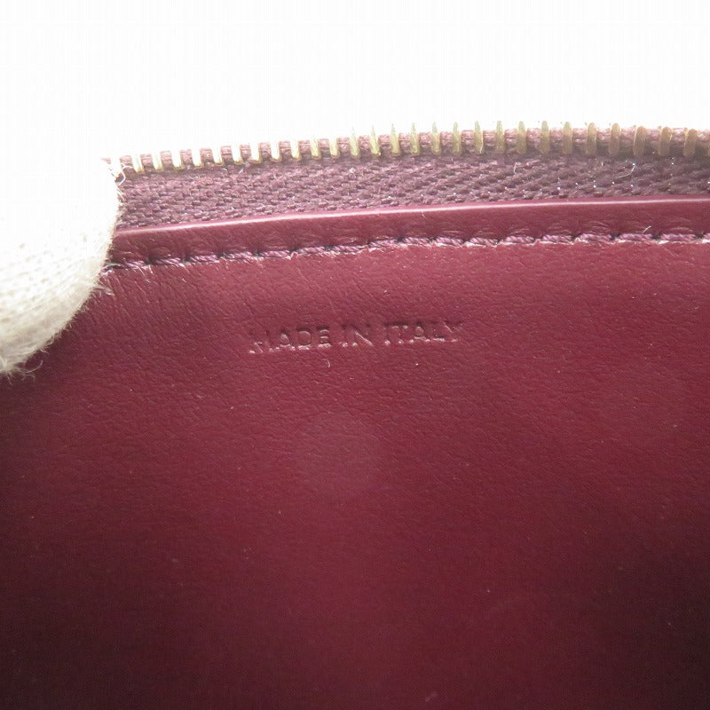 CELINE | セリーヌ コインパース キュイル トリオンフ コインケース 10C663DR8.28DG ボルドー/バーガンディー【瀬戸大橋店】
