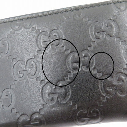 GUCCI | グッチ グッチシマ ラウンドファスナーコインケース コインケース 235558･2149 ブラック【瀬戸大橋店】