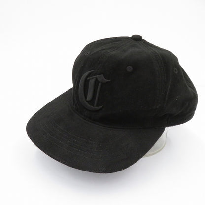 COOTIE | クーティー Corduroy 6 Panel Cap キャップ CTE-24A541 ブラック サイズ：FreeSize【瀬戸大橋店】