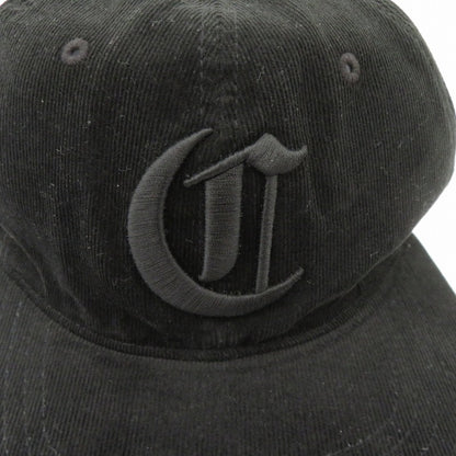 COOTIE | クーティー Corduroy 6 Panel Cap キャップ CTE-24A541 ブラック サイズ：FreeSize【瀬戸大橋店】