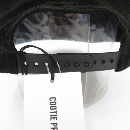 COOTIE | クーティー Corduroy 6 Panel Cap キャップ CTE-24A541 ブラック サイズ：FreeSize【瀬戸大橋店】