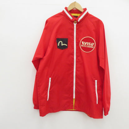 EVISU | エヴィス EVISU SKATE BOARD ナイロンジャケット レッド サイズ：40【瀬戸大橋店】