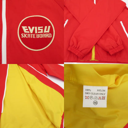 EVISU | エヴィス EVISU SKATE BOARD ナイロンジャケット レッド サイズ：40【瀬戸大橋店】