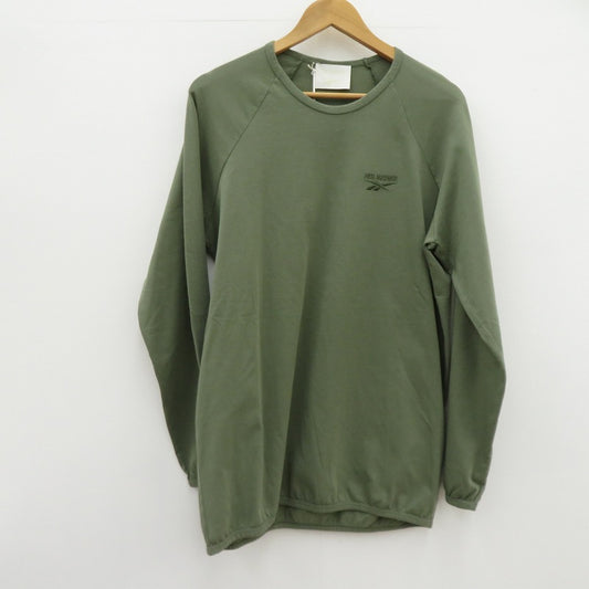 Reebok | リーボック × HED MAYNER 長袖Ｔシャツ RMAA00BC99JER001 カーキグリーン サイズ：S【瀬戸大橋店】