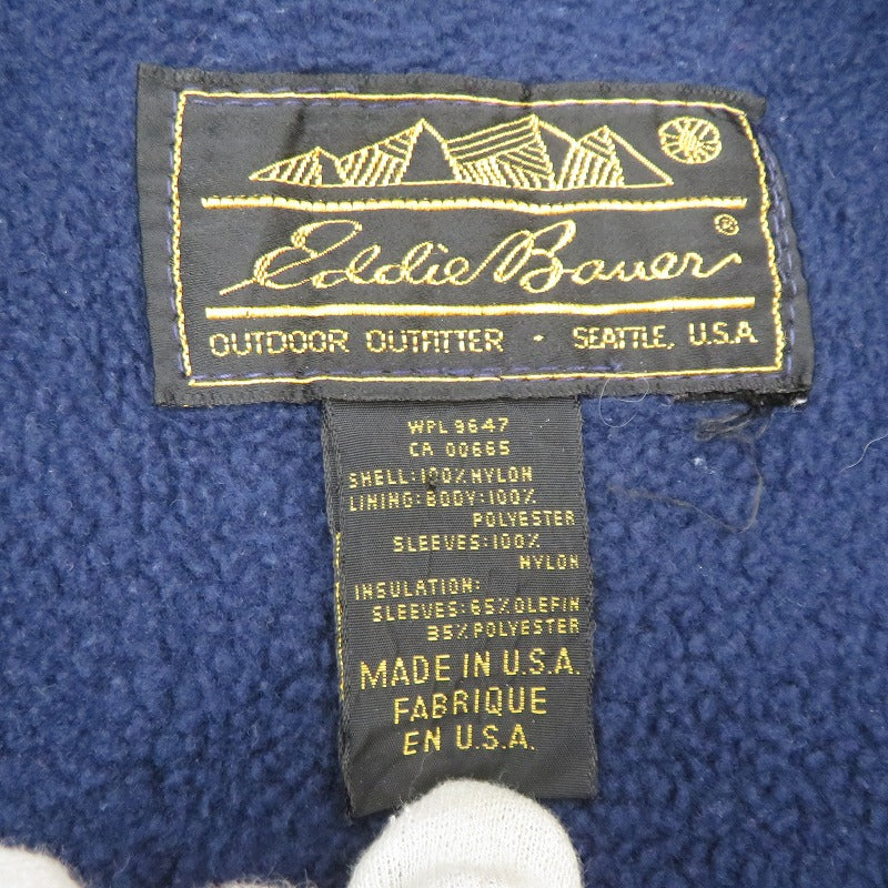 Eddie Bauer | エディー・バウアー USA製 ブルゾン ブルー サイズ：不明【瀬戸大橋店】