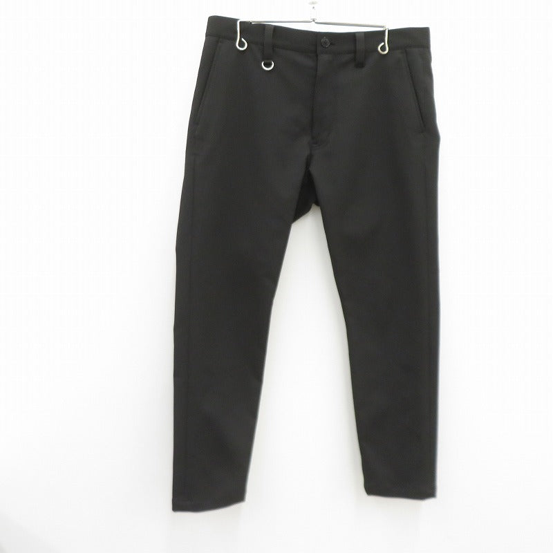 uniform experiment | ユニフォームエクスペリメント HIGH STRETCH PIQUE LONG PANTS パンツ UE-250018 ブラック サイズ：2【瀬戸大橋店】