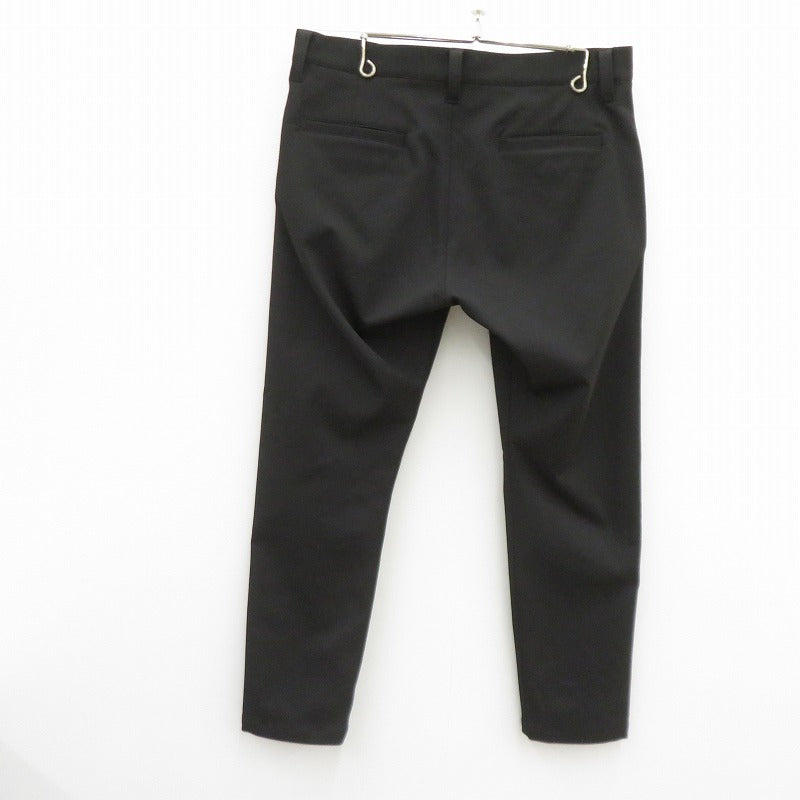 uniform experiment | ユニフォームエクスペリメント HIGH STRETCH PIQUE LONG PANTS パンツ UE-250018 ブラック サイズ：2【瀬戸大橋店】