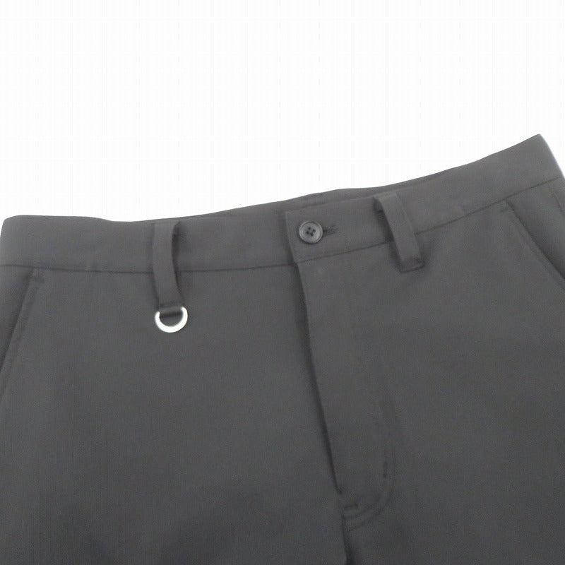 uniform experiment | ユニフォームエクスペリメント HIGH STRETCH PIQUE LONG PANTS パンツ UE-250018 ブラック サイズ：2【瀬戸大橋店】