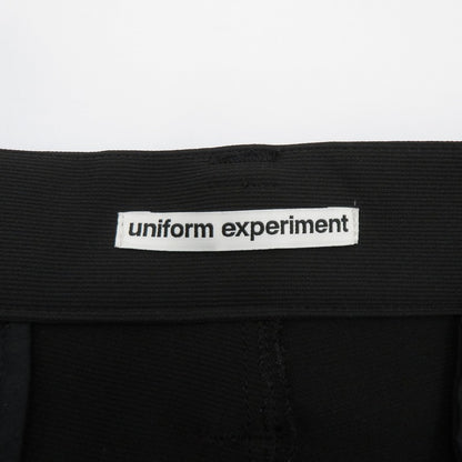uniform experiment | ユニフォームエクスペリメント HIGH STRETCH PIQUE LONG PANTS パンツ UE-250018 ブラック サイズ：2【瀬戸大橋店】