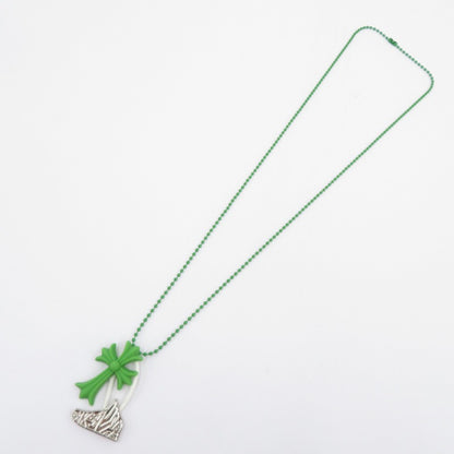 CHROME HEARTS | クロムハーツ RUBBER CH CRS SML ネックレス グリーン【瀬戸大橋店】