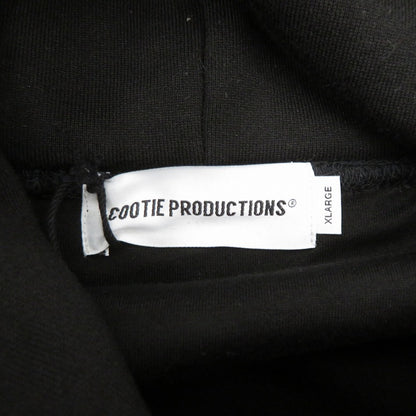 COOTIE | クーティー Swallow Rib Sweat Hoodie パーカー CTE-25A339 ブラック サイズ：XL【瀬戸大橋店】