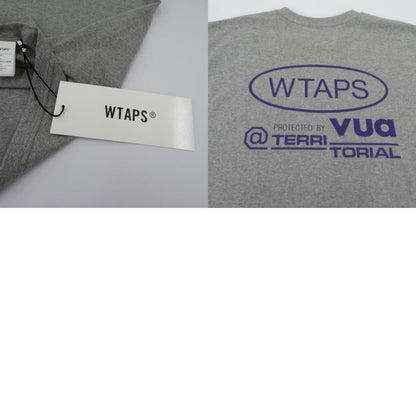 W)TAPS | ダブルタップス PROTECTED BY/LS/COTTON 長袖Ｔシャツ 252ATDT-LTM02S グレー サイズ：2【瀬戸大橋店】